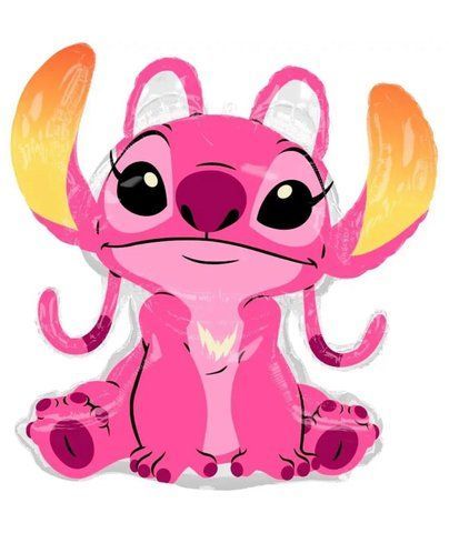 Кулька фольгована Ангел Lilo and Stich з гелієм 66*68см Anagram 026635485128 фото