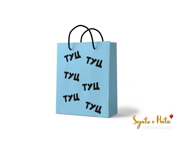 Пакет подарочный Туц, Туц 20*15*9см Papadesign 2900107155 фото
