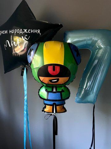 Набір кульок для хлопчика Brawl Stars 353343434534 фото
