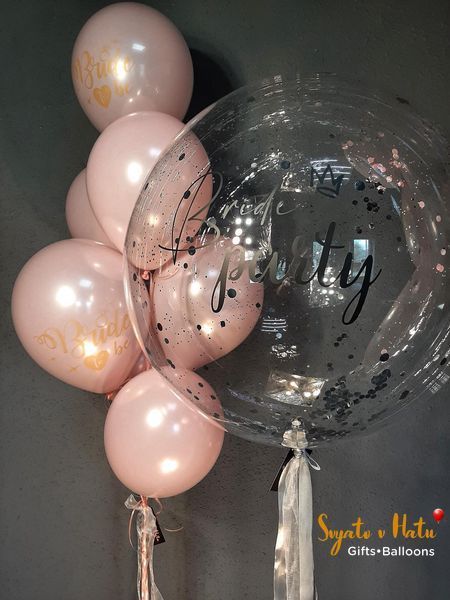 Набір кульок з гелієм для Дівич-вечору Bride Party  38635334 фото