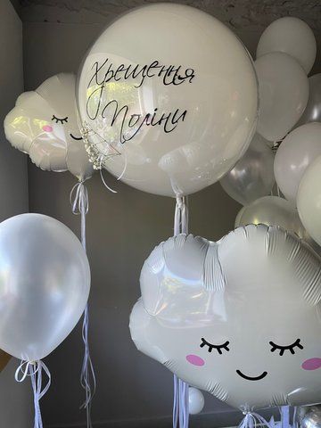 Набір кульок на Хрещення  243435354345 фото