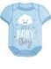 Кулька фольгована Боді для хлопчика IT`s a Baby Boy з гелієм 55*65см Grabo  026635419123 фото 1