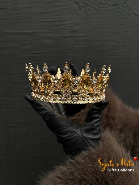 Корона на день народження та фотосесії золото 29002481780 фото