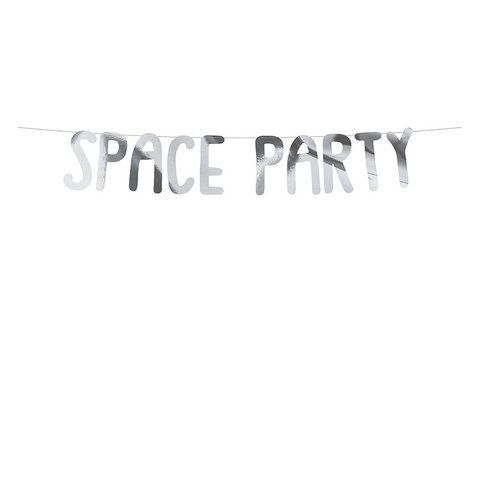 Гірлянда/ Банер Космічна Вечірка Party Deco 13*96см 5900779101913 фото